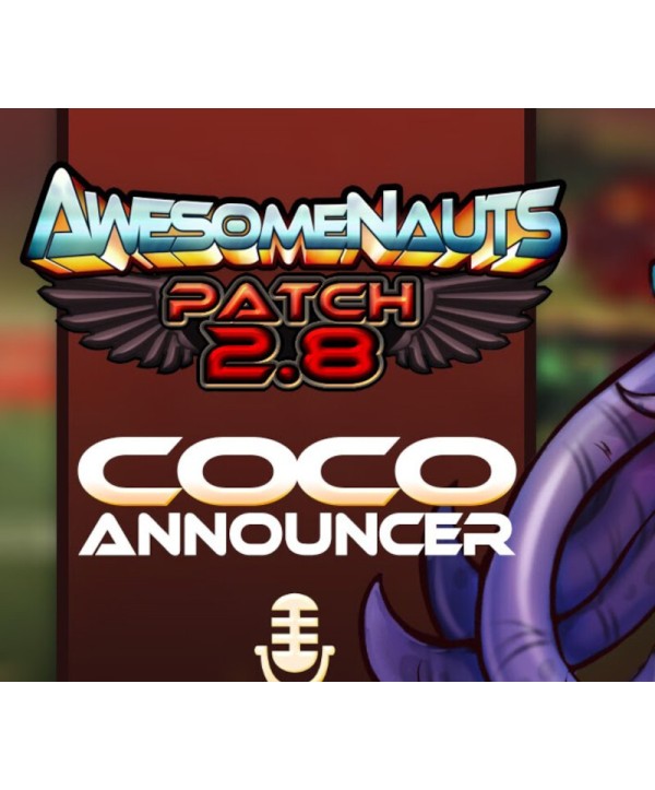 Awesomenauts - Coco Nebulon Announcer DLC Steam Key GLOBAL